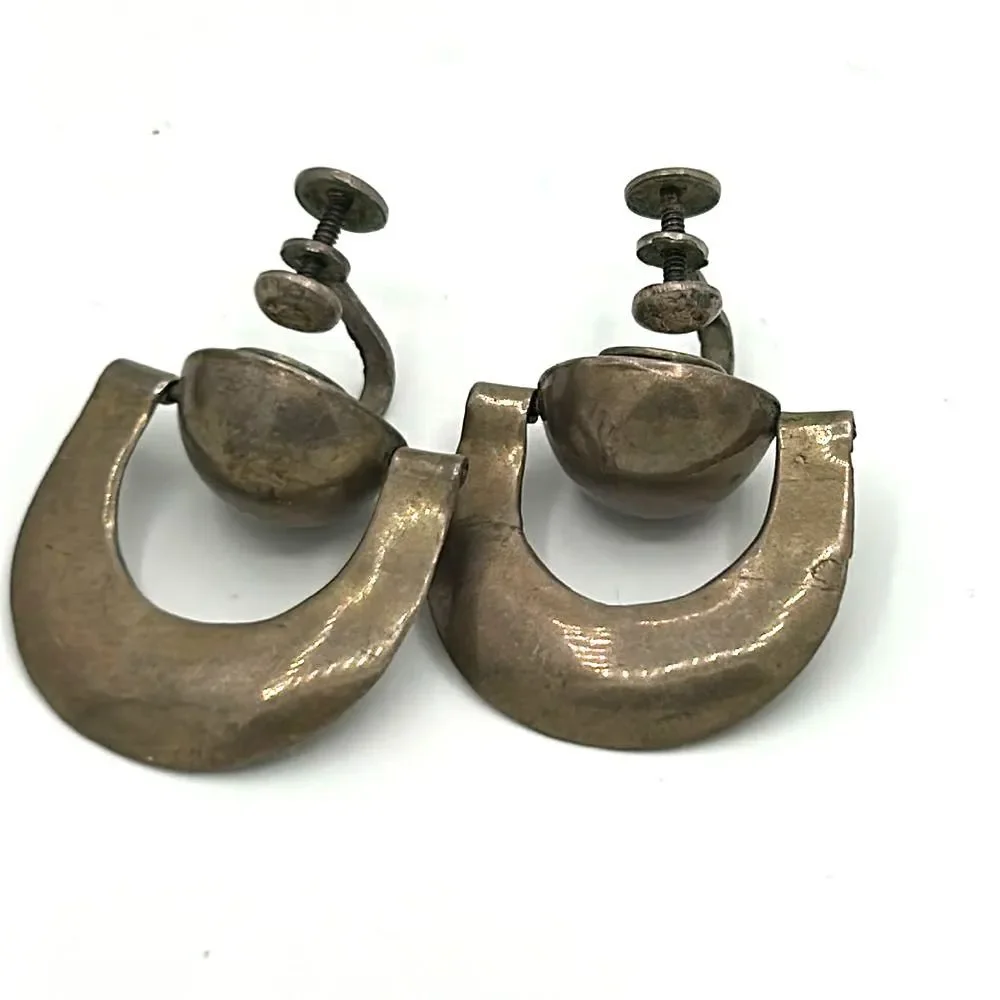 Mixed Metal Vintage Earrings Set